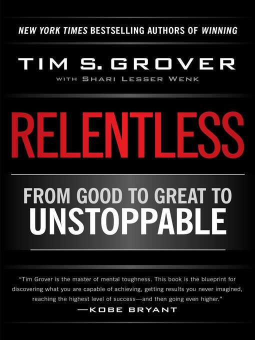 Title details for Relentless by Tim S. Grover - Available